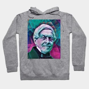 Jules Michelet Abstract Portrait | Jules Michelet Artwork 4 Hoodie